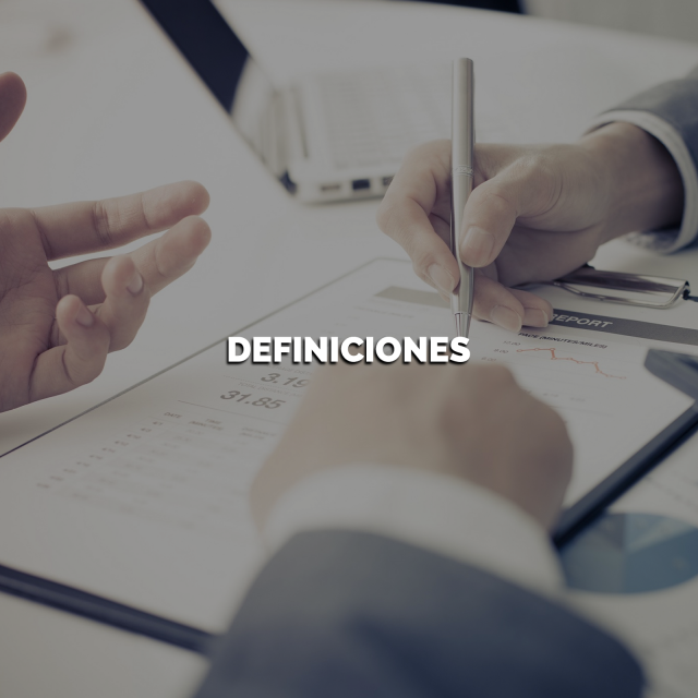 definiciones